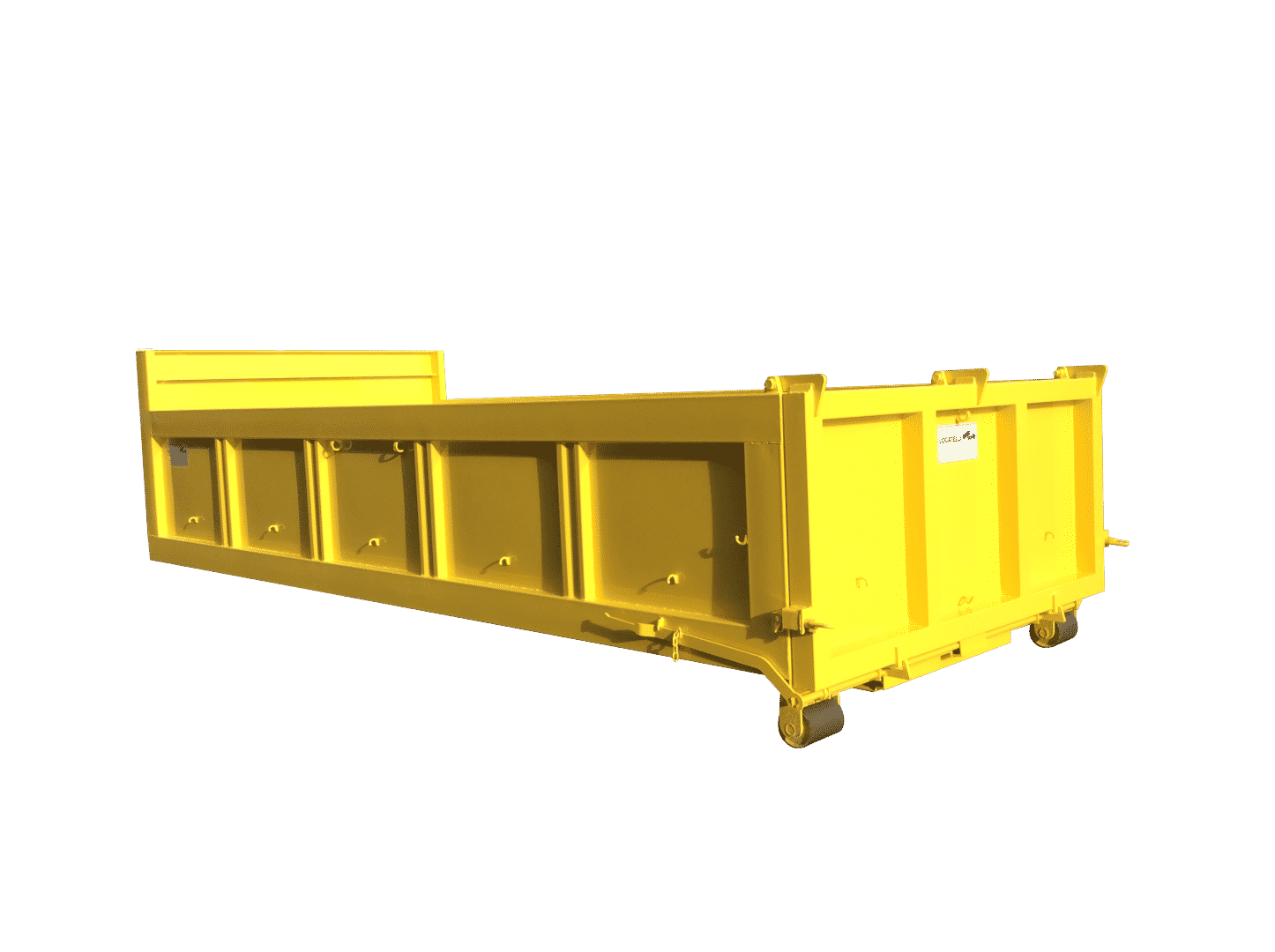 container per fanghi giallo 1