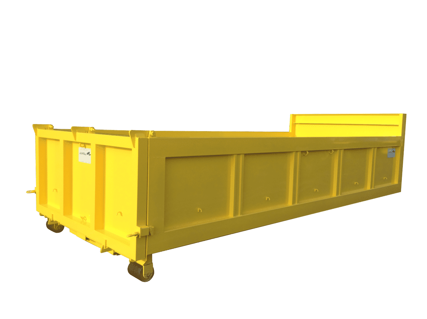 container per fanghi giallo 2