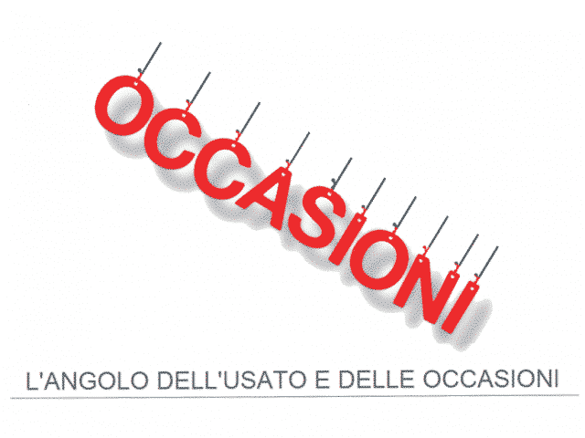 USATO! GRANDI OCCASIONI!!