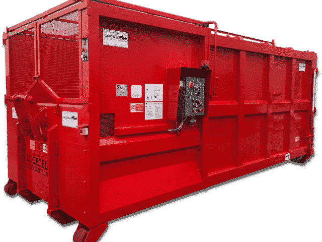 Nouveau Compacteur à pelle Evo by Locatelli Eurocontainers